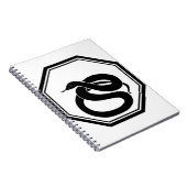 Carnet Serpent noir (Côté Droit)