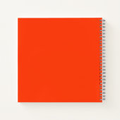 Carnet Serpent rouge (Dos)