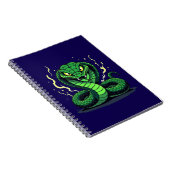 Carnet Serpent Venimeux – Danger et Précision (Côté Droit)