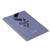 Carnet Serpent Violet (Côté Droit)