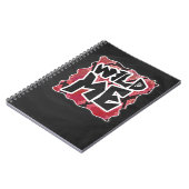 Carnet Serpent Wild Me Black et Red Print (Côté gauche)