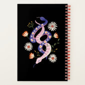 Carnet Serpents et fleurs jolies (Verso)