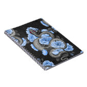 Carnet Serpents et roses bleus (Côté Droit)
