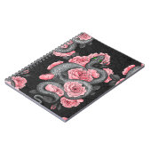 Carnet Serpents et roses de pêche (Côté gauche)