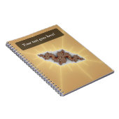 Carnet Serpus - Art Fractal (Côté Droit)