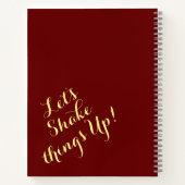 Carnet Serrer le bloc-notes Shakespeare Spiral (Dos)