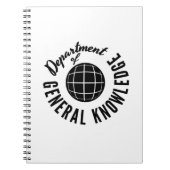 Carnet Service. De la connaissance générale (Devant)