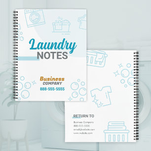 Carnet Services de blanchisserie Laverie