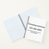 Carnet Services de nettoyage ajouter l'adresse e-mail du (Intérieur)