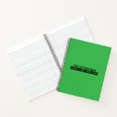 Carnet Services d'entretien de pelouse Typographie audaci (Intérieur)