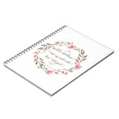 Carnet Ses Enfants Se Laissent Et L'Appelent Bénie (Côté gauche)