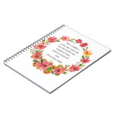 Carnet Ses enfants se lèvent et la proclament bienheureus (Côté gauche)