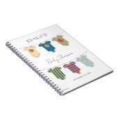 Carnet Sesame Pals Baby shower de combinaisons physiques (Côté Droit)