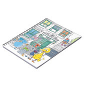 Carnet Sesame Pals Doodley Graphisme (Côté gauche)