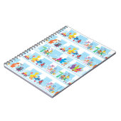 Carnet Sesame Pals Marcher Le Long De Sesame Street Motif (Côté gauche)