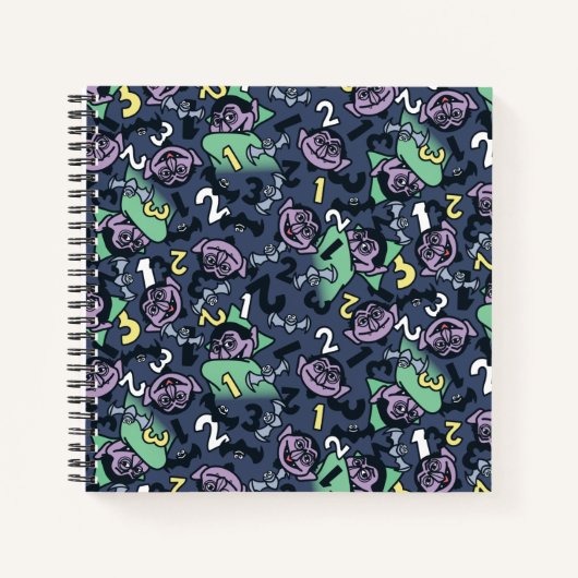 Carnet Sésame Sésame | Count von Count Doodle Motif (Devant)
