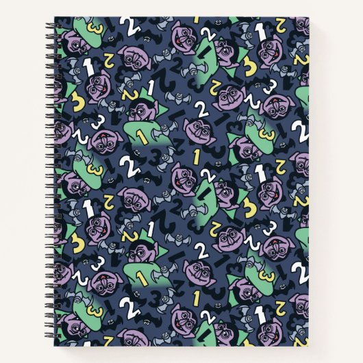 Carnet Sésame Sésame | Count von Count Doodle Motif (Devant)