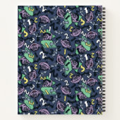 Carnet Sésame Sésame | Count von Count Doodle Motif (Dos)