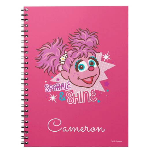 Carnet Sesame Street | Abby Cadabby - Étincelle & Brille (Devant)