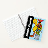 Carnet Sesame Street | Ajoutez votre nom (Intérieur)