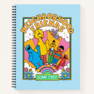 Carnet Sesame Street Amis du quartier