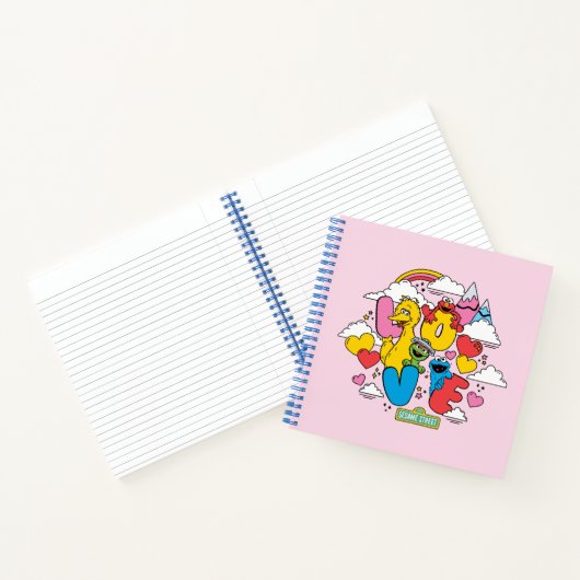 Carnet Sesame Street | Amour (Intérieur)