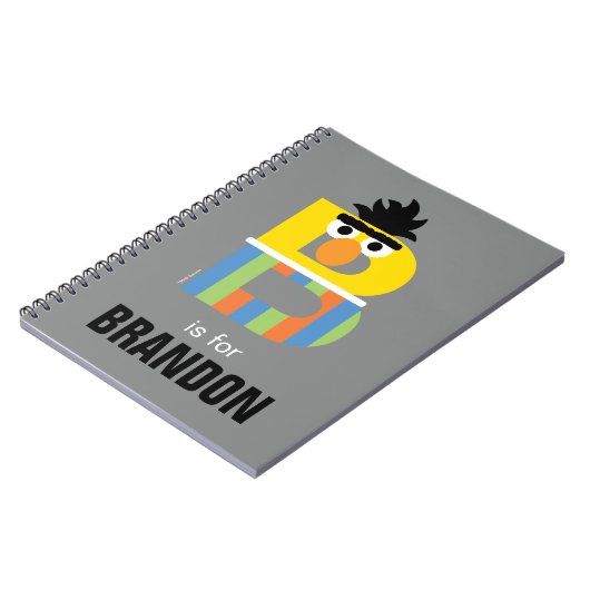 Carnet Sesame Street | B is for Bert (Côté gauche)