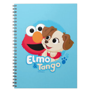 Carnet Sesame Street Badge Elmo & Tango