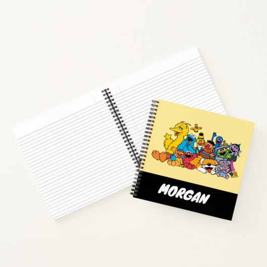 Carnet Sesame Street | Copains de Sesame | Ajouter un nom (Intérieur)