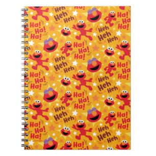 Carnet Sesame Street Elmo Ha! Ha! Ha! Motif