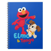 Carnet Sesame Street | Elmo & Tango en course (Devant)