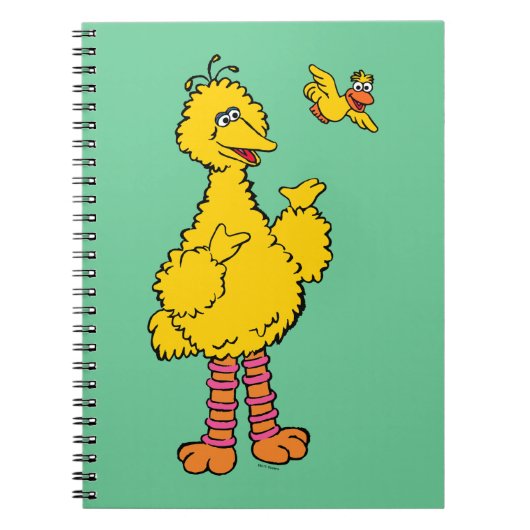 Carnet Sesame Street | Gros Oiseau & Petit Oiseau (Devant)