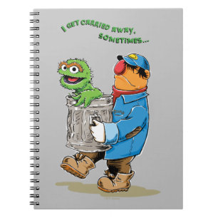 Carnet Sesame Street   Oscar & Bruno l'éboueur