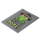 Carnet Sesame Street | Oscar le Grouch Non ! (Côté gauche)