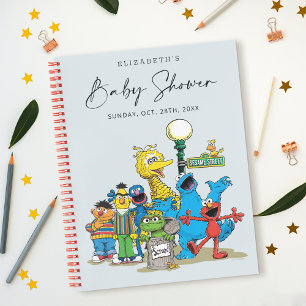 Carnet Sesame Street Pals Baby shower Liste des invités e