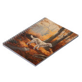 Carnet Setter anglais en automne Leaves Fall Inspire (Côté gauche)