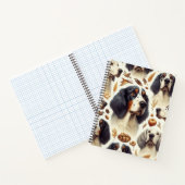 Carnet Setter anglais vintage sans couture (Intérieur)