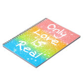 Carnet Seul l'amour est réel (Côté gauche)