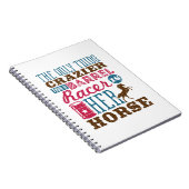 Carnet Seule Chose Plus Dingue Que Barrel Racer Est Son C (Côté Droit)