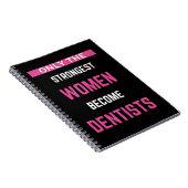 Carnet Seules Les Femmes Les Plus Fortes Deviennent Denti (Côté Droit)