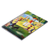 Carnet Seurat : Un dimanche à la La grand Jatte (Côté gauche)