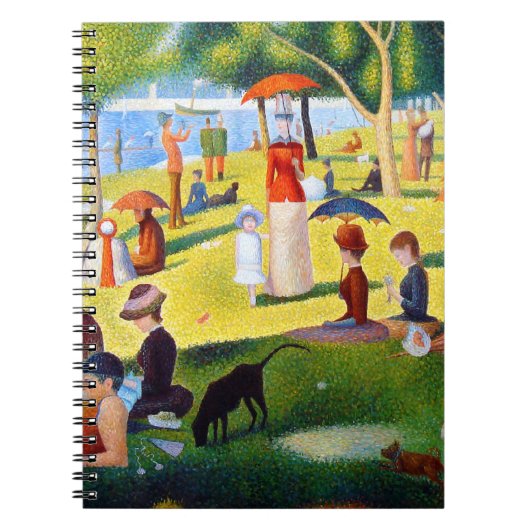 Carnet Seurat : Un dimanche à la La grand Jatte (Devant)