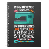 Carnet Sever humour Sewing (Devant)