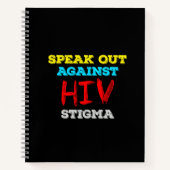 Carnet S'exprimer contre la stigmatisation du VIH - Sensi (Devant)