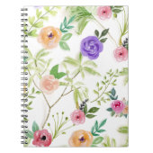 Carnet Shabby Chic Floral (Devant)