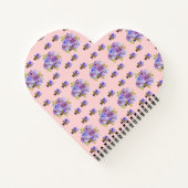 Carnet Shabby Chic Floral Polka Dot Pastel Womans Name (Dos)