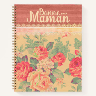 Carnet Shabby Chic Grand-mère Bonne-Maman