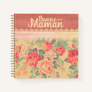 Carnet Shabby Chic Grand-mère française Bonne-Maman