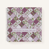Carnet Shabby Chic Patchwork Quilt (Devant)