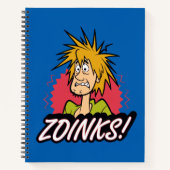 Carnet Shaggy "Zoinks !" graphic (Devant)